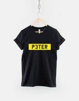 Custom Number Plate T Shirt, Personalized Text Driver Gift (Unisex Cotton) L
