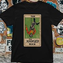 The Hanged Man Tarot Card T-Shirt – Graphic Tee, Vintage Occult Shirt, Gothic 4XL
