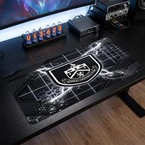 Burnley Football Print Large Mouse Pad, Anti-Slip Extended Gaming Desk Mat for Office Home 30cmx60cm（11.8x23.6inch）
