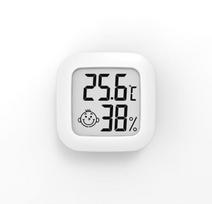 Small Household Digital LCD Indoor Magnetic Thermometer Hygrometer Humidity Time Meter CX0726 Digital Hygrometer balta