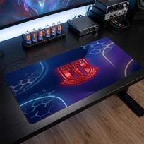 Stoke City Football Print Large Mouse Pad, Anti-Slip Extended Gaming Desk Mat for Office Home 30cmx60cm（11.8x23.6inch）
