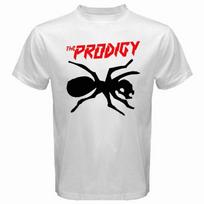 The Prodigy Electronic Music Print Tshirt Unisexs Casual Summer Oversized Short Sleeve Tops S