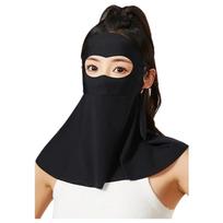 Ice Silk Full Face Mask Summer Breathable Anti-UV  Sunscreen Neck Protection Face Cover Outdoor Sport UPF50+ Cycling Mask Scarf juoda