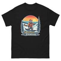 Snowboard Tennessee Raccoon USA Snowboarding Animal T-Shirt XXXL