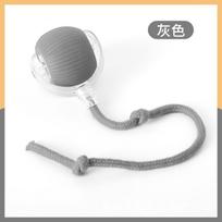 Smart Cat Toys Automatic Rolling Ball Fake Tail Rechargeable Electric Pet Interactive Toy Dog Cat Training Imitate Mouse Tail pilka spalva
