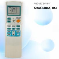 Paruošta naudoti Daikin oro kondicionieriaus nuotolinio valdymo pultelis, suderinamas su ARC433B67 ARC433A1 ARC433B70, namų erdvei one size balta