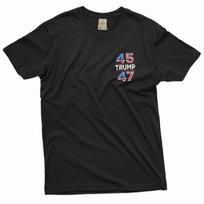 Men's Political Election Shirt Donald Trump 45 47 Shirt Trump DJT Support Shirt 4XL