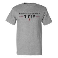 Camiseta Ninja Geografía Humana Camiseta DivertidaSe abre en una nueva ventana o pestaña XL