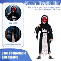 Kids Halloween Costume for Role Play Stage Performance M juoda