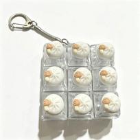 Finger Button Fidget Keychain Foods Clicker Calming Keychain Keys  Decompression Gift B