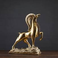 Creative Wild Goat Retro Statue Crafts Art Ornaments Living Room Desk Entrance Home Office Decoration housewarming Gifts M