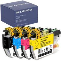 Replacement ink cartridge Brother LC3219XL compatible MFC-J5335 MFC-J5830 MFC-J6530 Pack 1 Black 1 Cyan 1 Magenta 1 Yellow