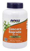 NOW FOODS Cascara Sagrada 450 mg 250 kapsulių