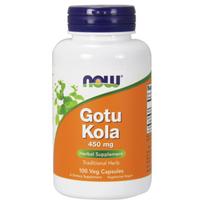 NOW FOODS Gotu Kola 450 mg 100 kapsulių