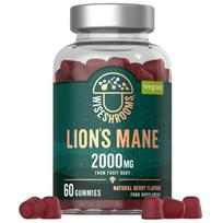 Wiseshrooms Lion's Mane 2000 mg, mėlynių - 60 gelių