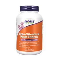 Now Foods Beta-sitosterolio augaliniai steroliai - 180 kapsulių