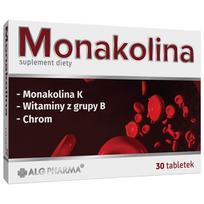 ALG Pharma Monakolinas + B grupės vitaminai + chromas - 30 tablečių