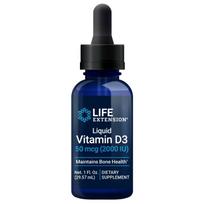 Life Extension vitamino D3 2000 TV lašai - 29,57 ml