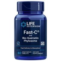 Life Extension Fast-C® ir Bio-Quercetin Phytosome - 60 tablečių