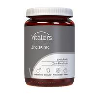Vitaler's Cinko pikolinatas 15 mg - 120 kapsulių