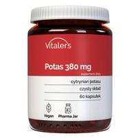 Vitaler kalio citratas 380 mg - 60 kapsulių