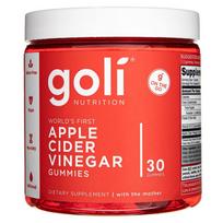 Goli Nutrition obuolių sidro acto kramtomosios gumos - 30 kramtomųjų gumų