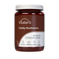 Vitaler's Vital Mushrooms - 60 kapsulių