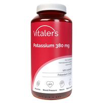 Vitaler kalio citratas 380 mg - 120 kapsulių