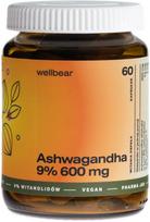 Wellbear Ashwagandha 9% 600 mg - 60 kapsulių