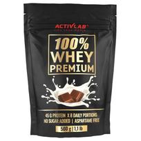 Activlab 100 % išrūgų baltymų papildas, šokoladas - 500 g