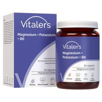 Vitaler's - Magnis 100 mg + Kalis 150 mg + B6 6 mg 60 kapsulių