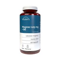 Vitaler's Magnis 125 mg + B6 6 mg - 120 kapsulių