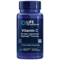 Life Extension vitaminas C, 24 valandų liposominė formulė - 60 kapsulių