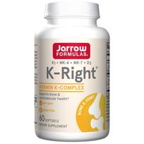 Jarrow Formulas K-Right, vitamino K kompleksas - 60 kapsulių