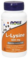 NOW FOODS L-lizinas 500 mg 100 tablečių