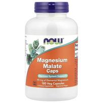 Now Foods magnio malatas 95 mg - 180 kapsulių