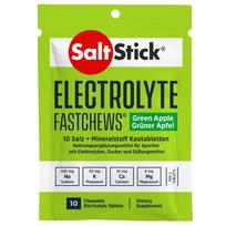 SaltStick FastChews elektrolitai pastilių pavidalu, žalias obuolys - 10 vienetų