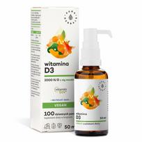 AURA HERBALS vitaminas D3 2000 TV veganiškas 50 ml