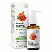 AURA HERBALS vitaminas K2 100 mcg veganiškas 50 ml