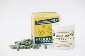 AUROSPIRUL Spirulina 100 kapsulių