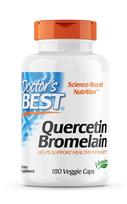 Doctor's Best kvercetinas su bromelainu 180 kapsulių