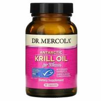 DR. MERCOLA Antarktinio krilio aliejus moterims 90 kapsulių