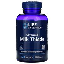 Life Extension Advanced Milk Thistle - Milk Thistle 120 kapsulių