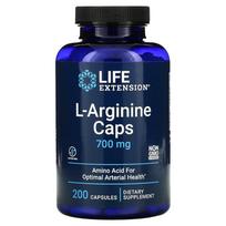 Life Extension L-argininas 700 mg 200 kapsulių
