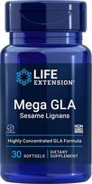 Life Extension Mega GLA su sezamo lignanais 30 kapsulių