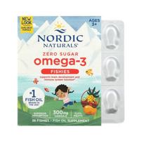 NORDIC NATURALS Nordic Omega-3 žuvytės 36 guminukai