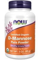 NOW FOODS D-manozė 85 g