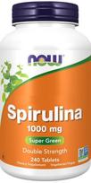 NOW FOODS Spirulina 1000 mg 240 tablečių