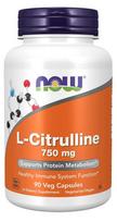 NOW FOODS L-Citrulinas 750 mg 90 kapsulių