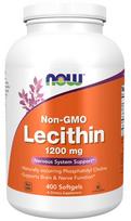 NOW FOODS sojų lecitinas 1200 mg be GMO 400 kaps.